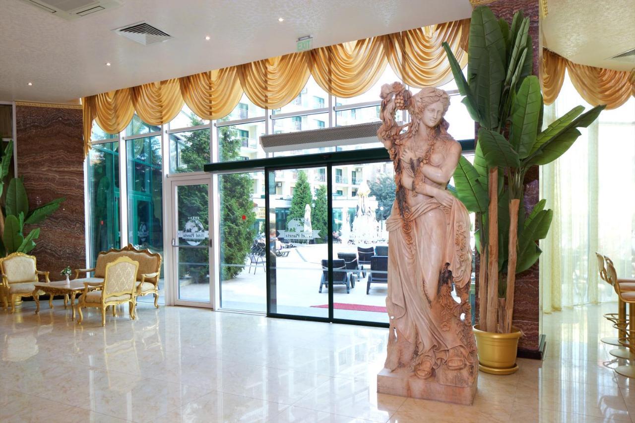 Planeta Hotel & Aquapark Free Beach Access Sunny Beach Exterior photo Lobby