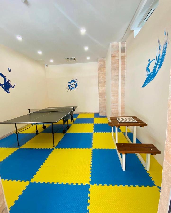 Planeta Hotel & Aquapark Free Beach Access Sunny Beach Exterior photo The table tennis room