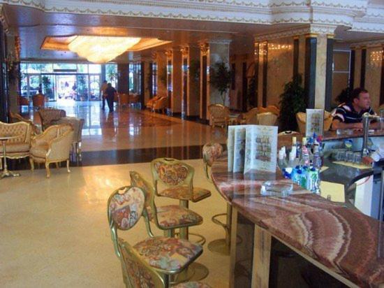 Planeta Hotel & Aquapark Free Beach Access Sunny Beach Exterior photo Lobby