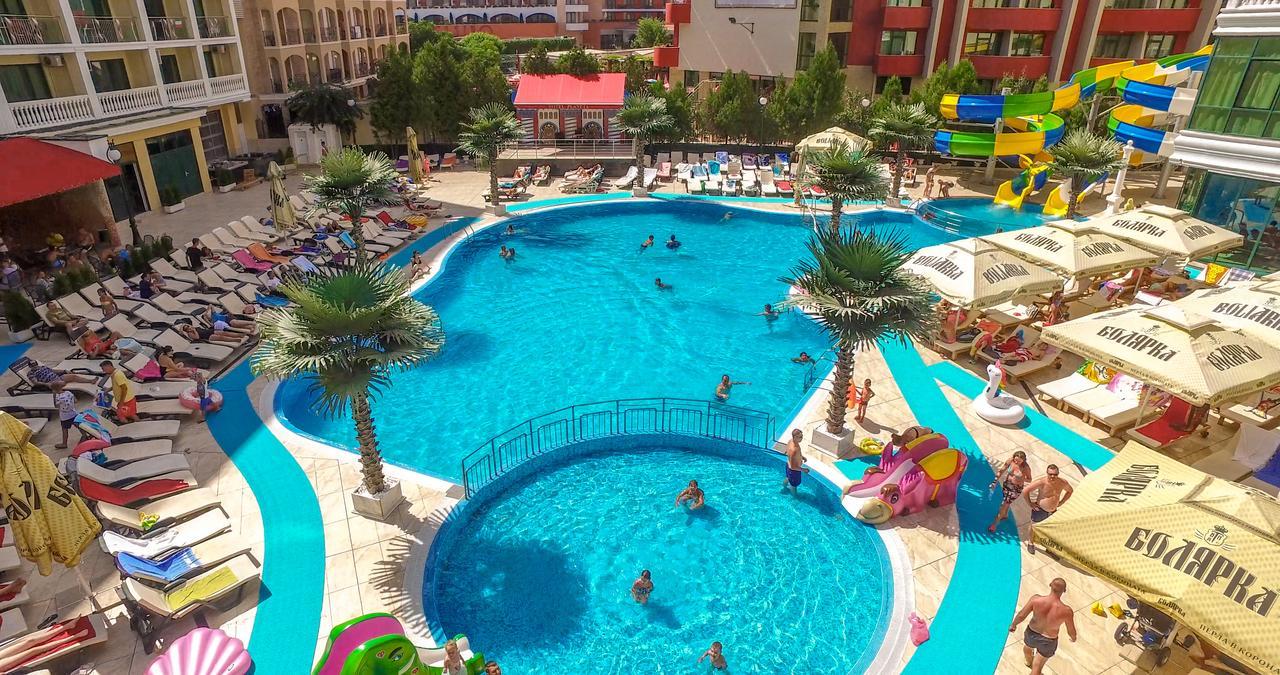 Planeta Hotel & Aquapark Free Beach Access Sunny Beach Exterior photo The Aqua Park