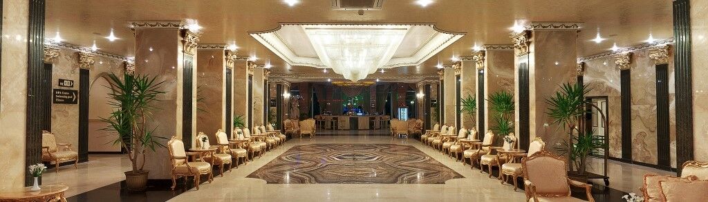 Planeta Hotel & Aquapark Free Beach Access Sunny Beach Exterior photo Lobby